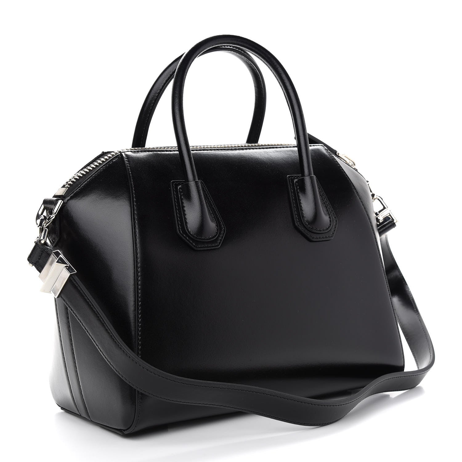 Givenchy Shiny Lord Calfskin Small Antigona Black 3 of 9