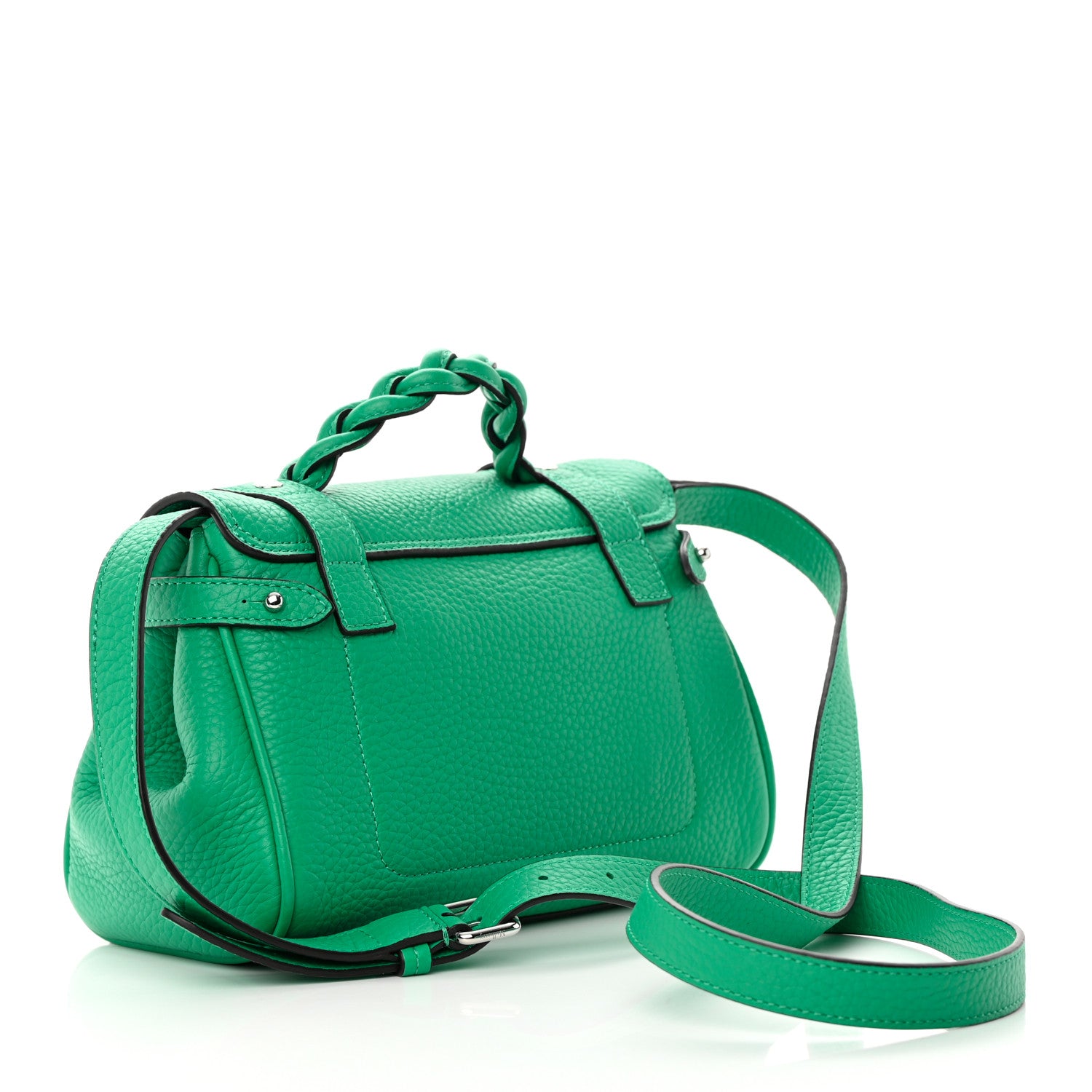 Mulberry Heavy Grain Mini Alexa Lawn Green 3 of 10