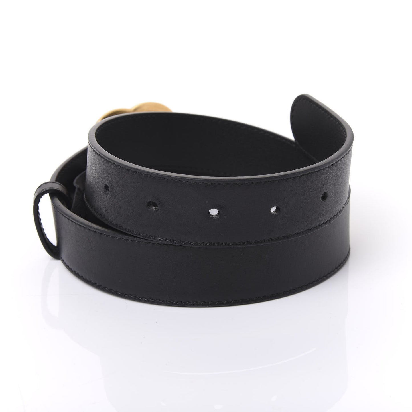 Calfskin Double G 30mm Belt 95 38 Black