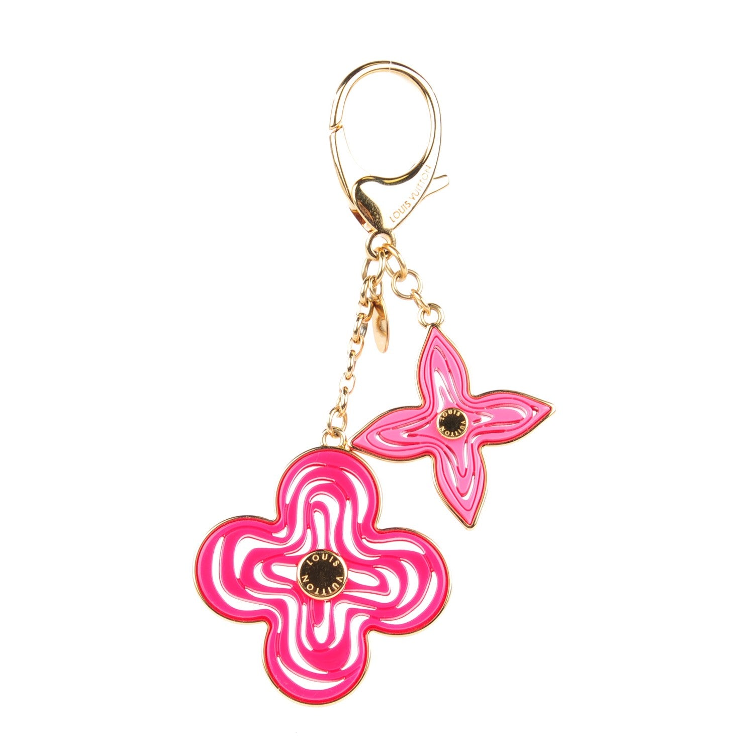 Louis Vuitton Resin Naif Bag Charm Pink 1 of 10