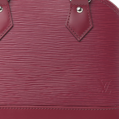 Louis Vuitton Epi Jacquard Alma BB Raspberry 6 of 9