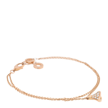 Bulgari 18K Rose Gold Diamond Divas' Dream Bracelet SM 1 of 3
