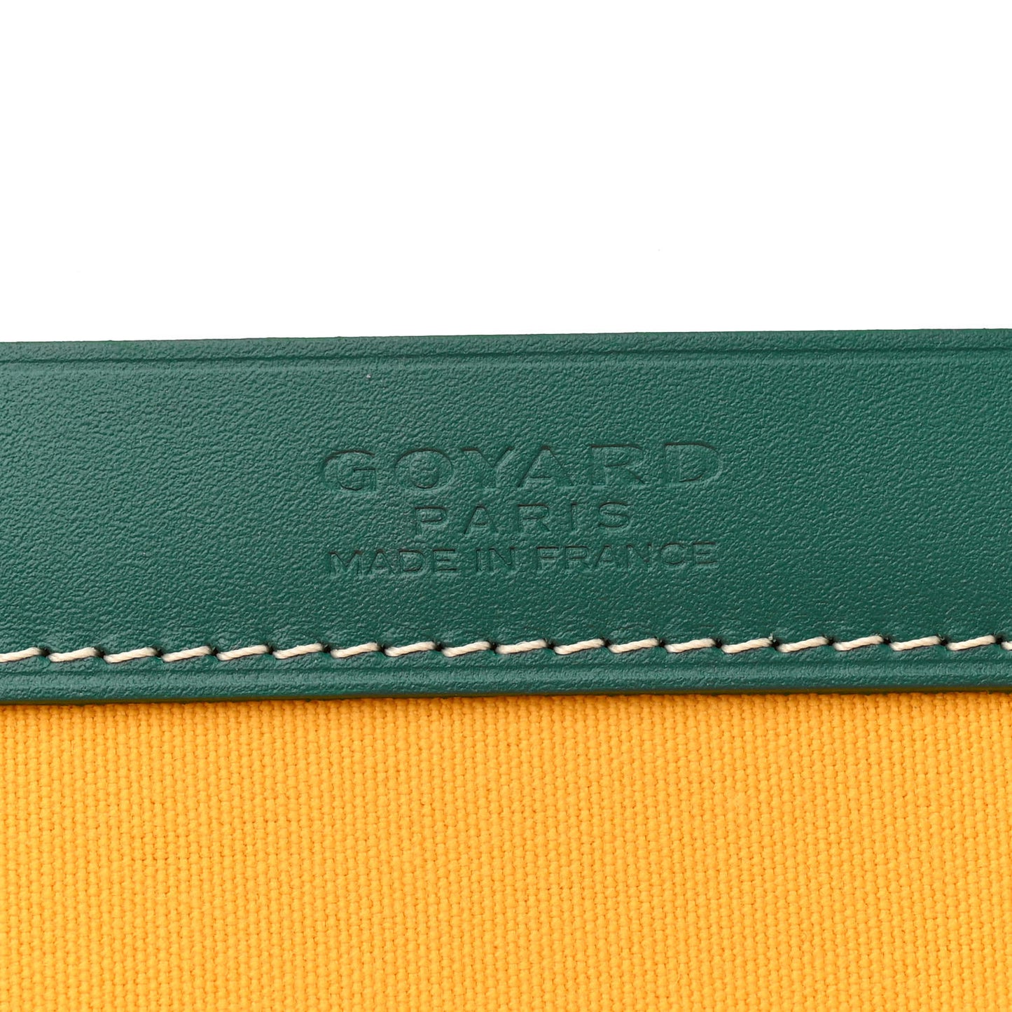 Goyardine Muse Vanity Case Green