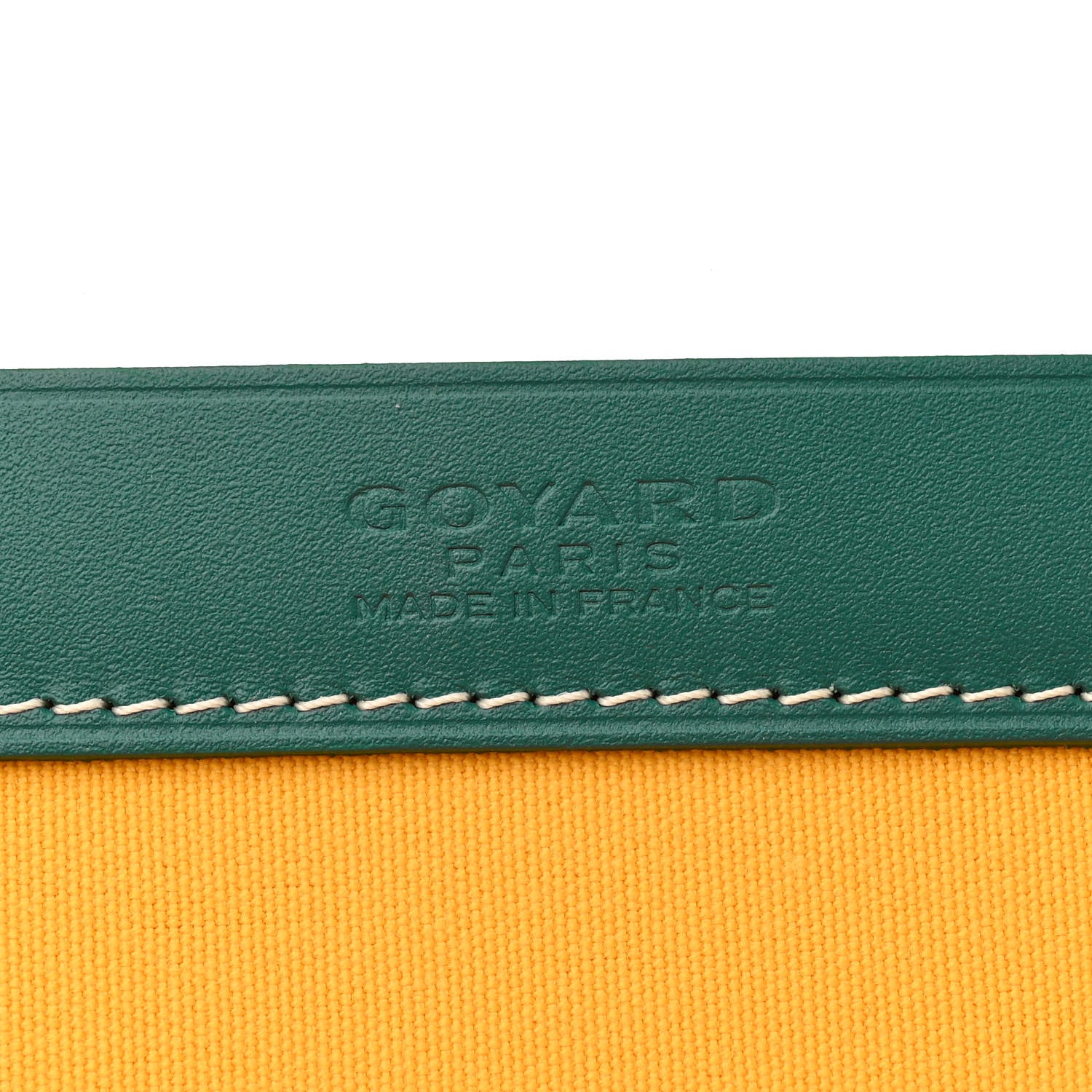 Goyard Goyardine Muse Vanity Case Green 6 of 10