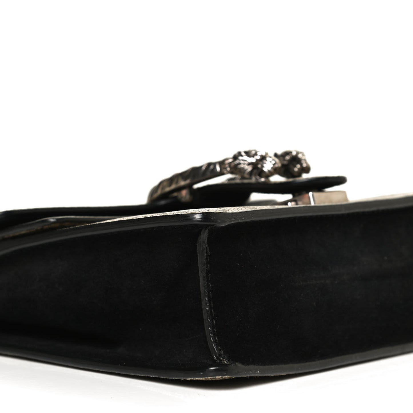 GG Supreme Monogram Mini Dionysus Shoulder Bag Black