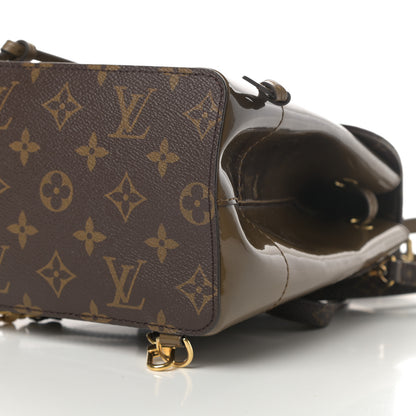 Louis Vuitton Patent Monogram Hot Springs Backpack Vert Bronze 10 of 12