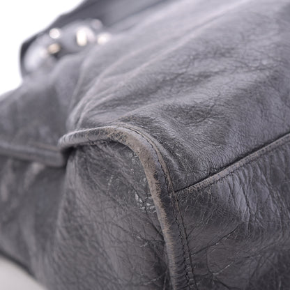 Balenciaga Agneau Classic Silver Hardware City Gris Fossile Anthracite 12 of 18