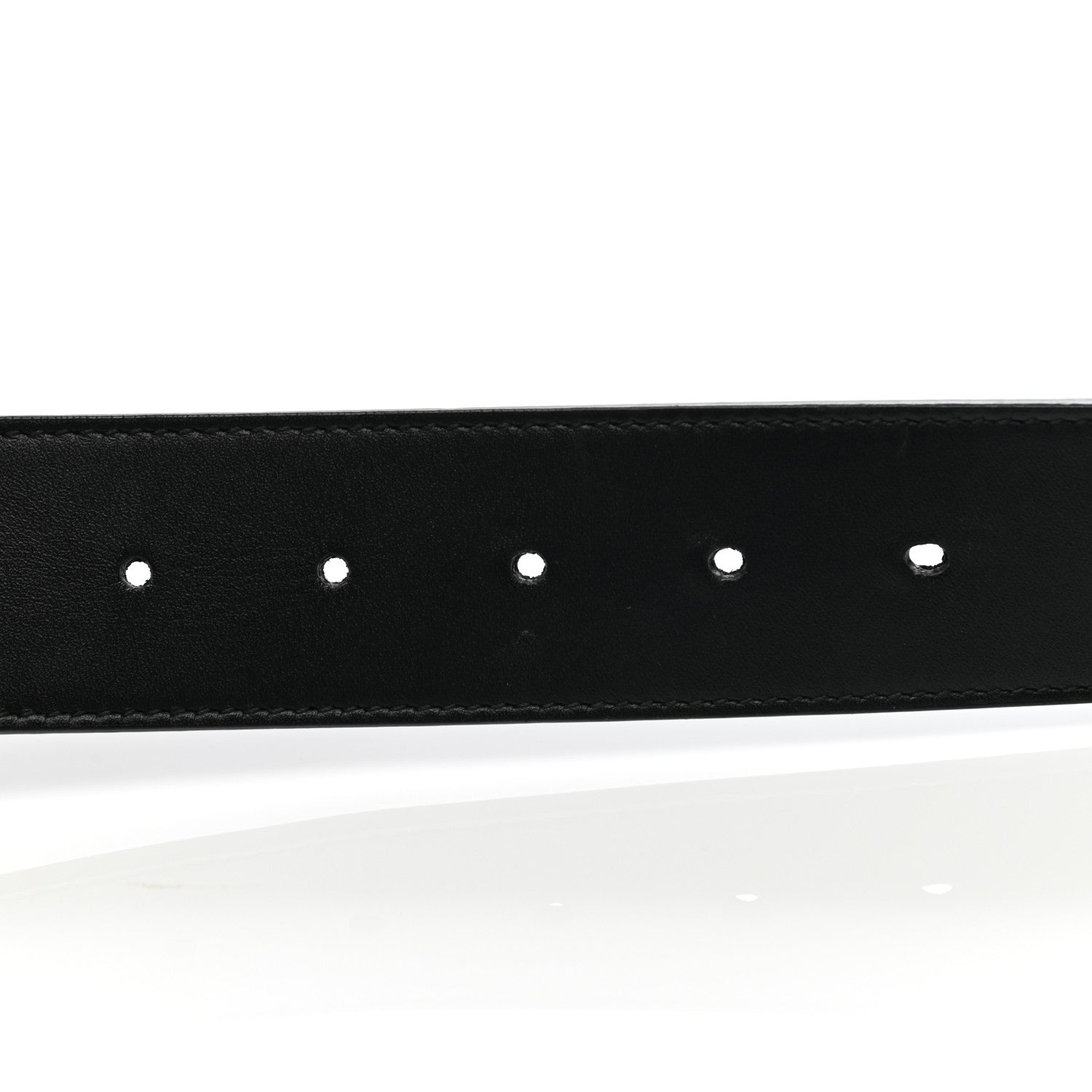 Gucci Calfskin Double G 40mm Belt 85 34 Black 4 of 5
