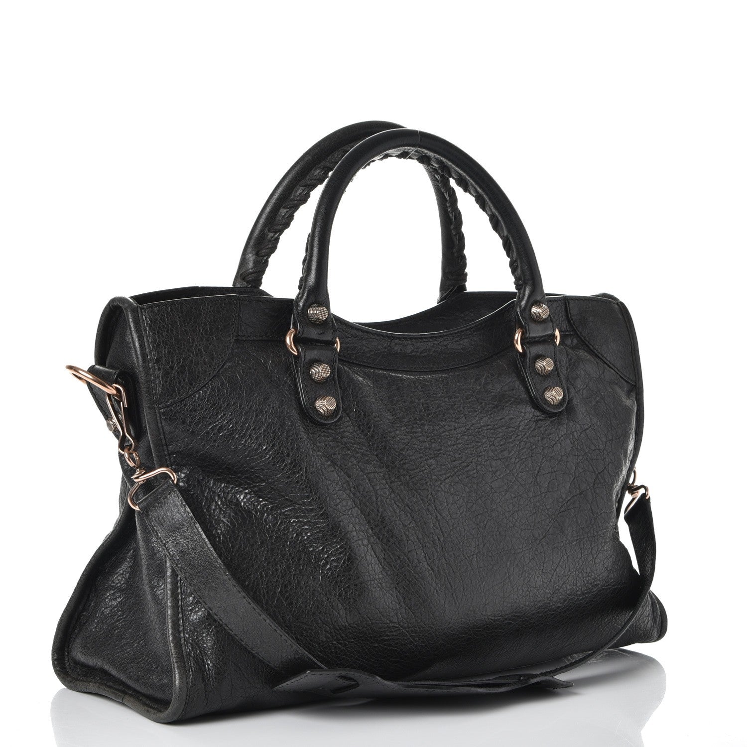 Balenciaga Agneau Giant 12 Rose Gold Hardware City Black 4 of 10