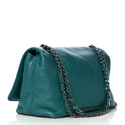 Chanel Lambskin Quilted Large Soft Touch Flap Green 2 of 20