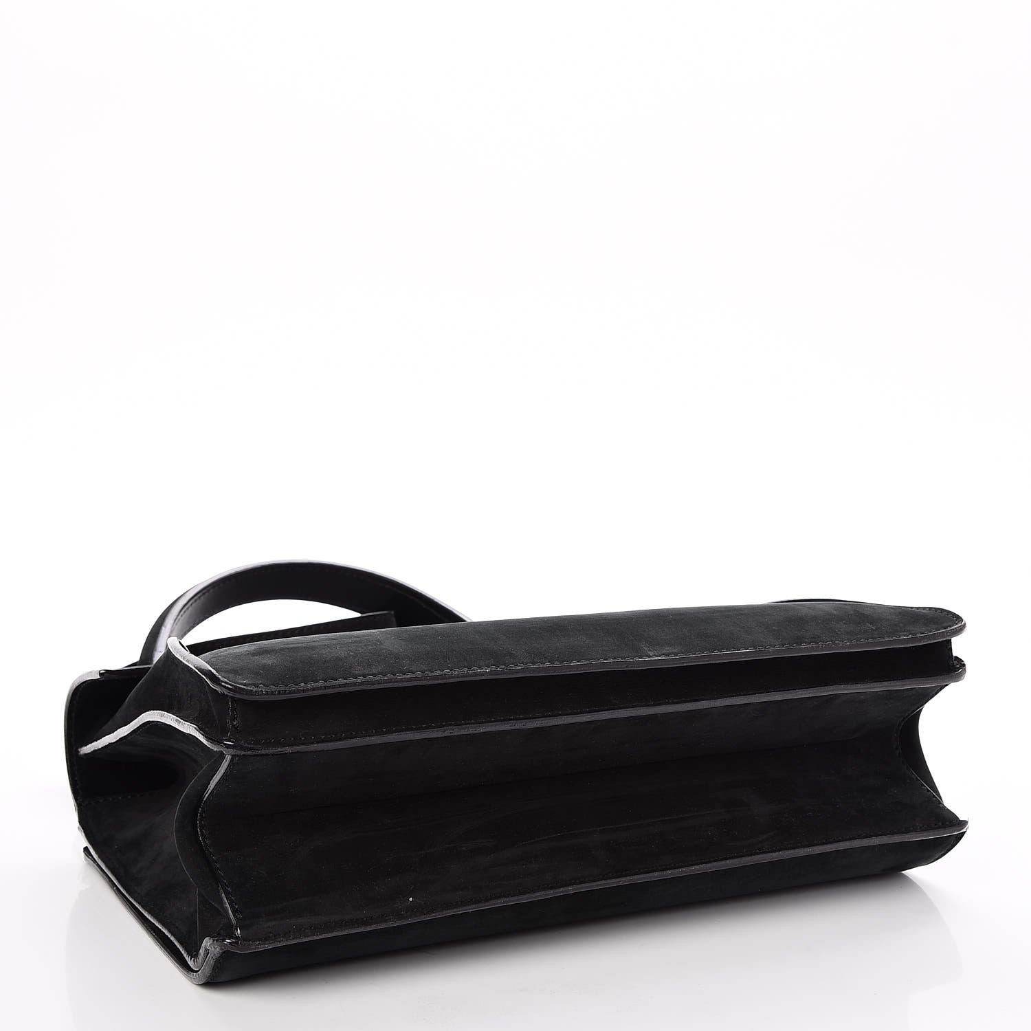 Proenza Schouler Suede Medium Hava Top Handle Bag Black 5 of 7