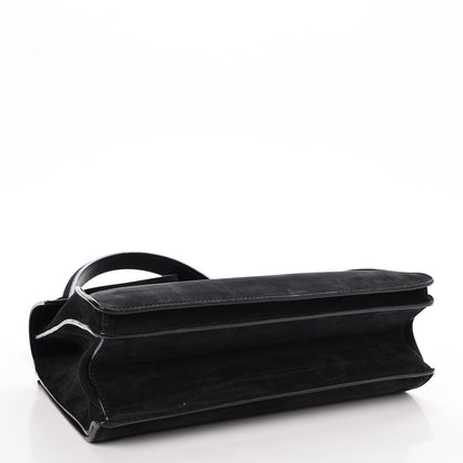Proenza Schouler Suede Medium Hava Top Handle Bag Black 5 of 7