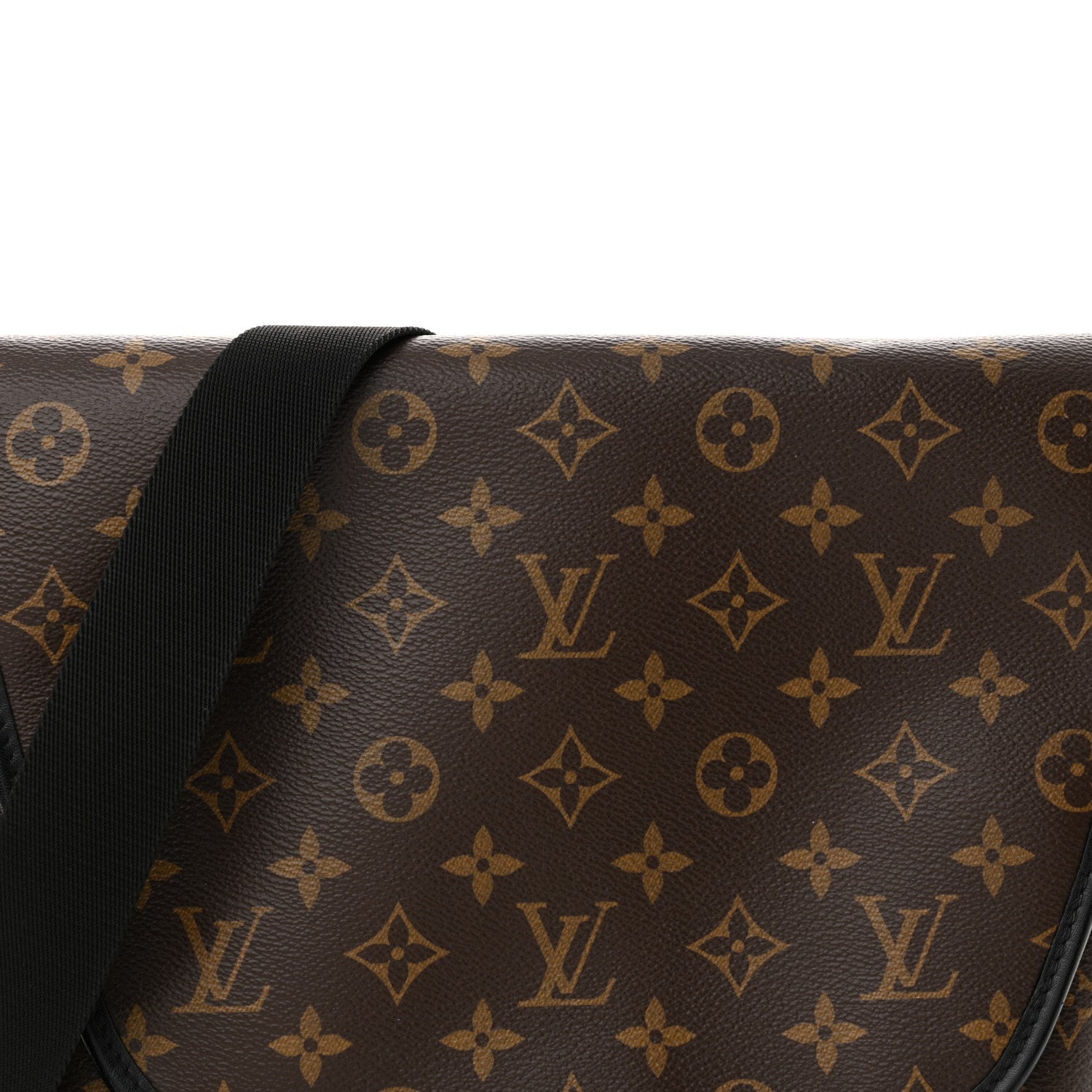 Louis Vuitton Monogram Macassar Magnetic Messenger 8 of 12