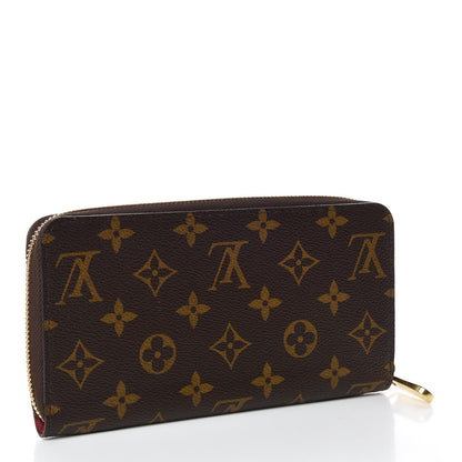 Louis Vuitton Monogram Zippy Wallet Fuchsia 3 of 9