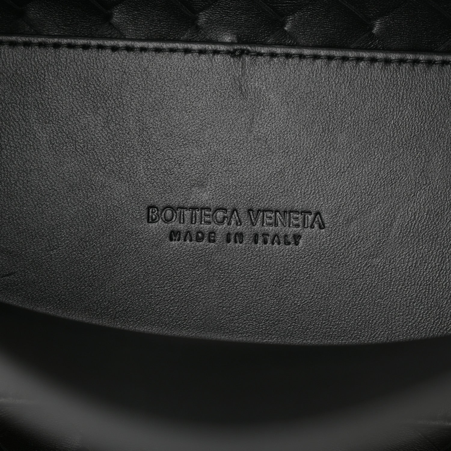 Bottega Veneta Nappa Intrecciato Small Andiamo Shoulder Bag Black 6 of 9