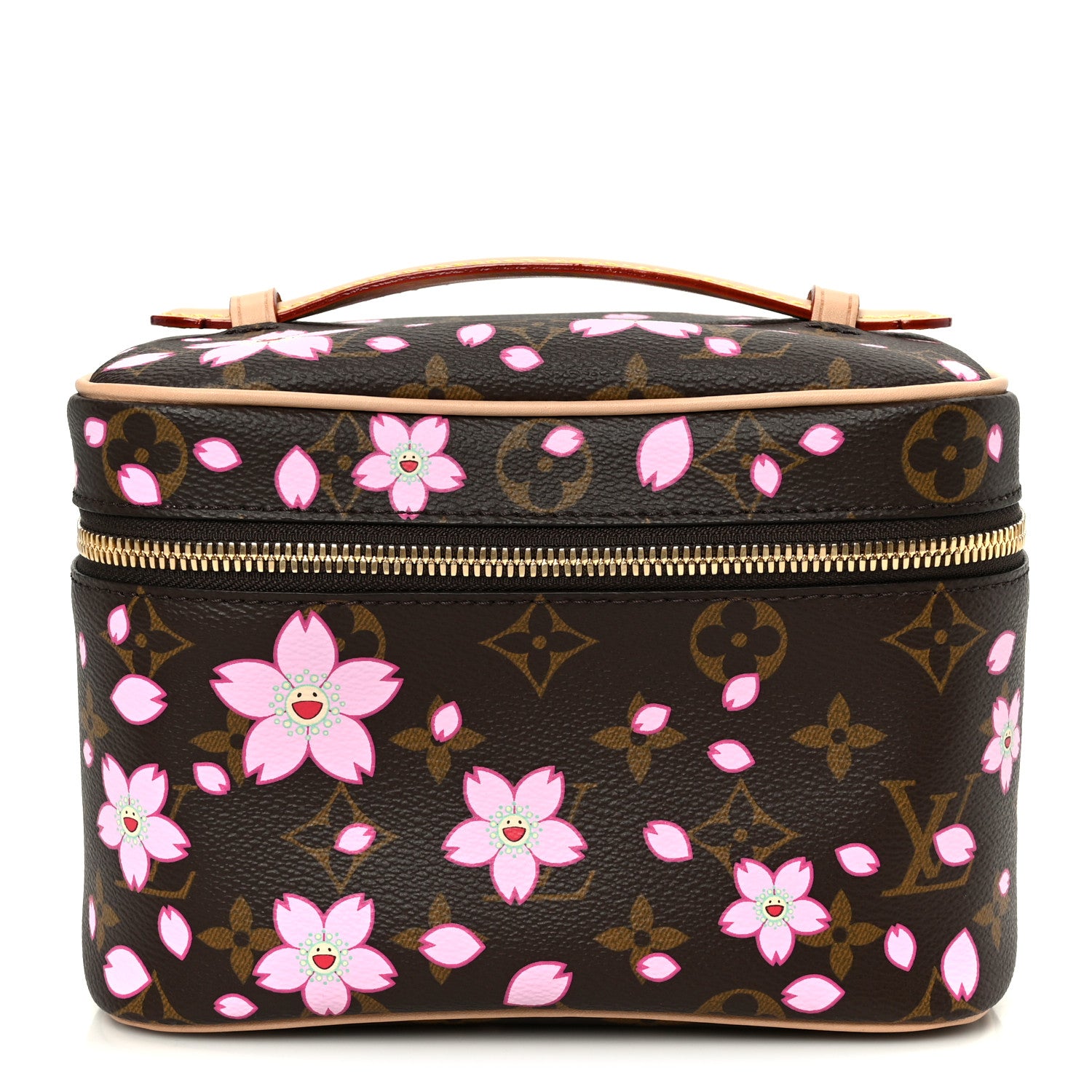 Louis Vuitton LV X TM Monogram Cherry Blossom Nice Mini Sakura Brown 1 of 9