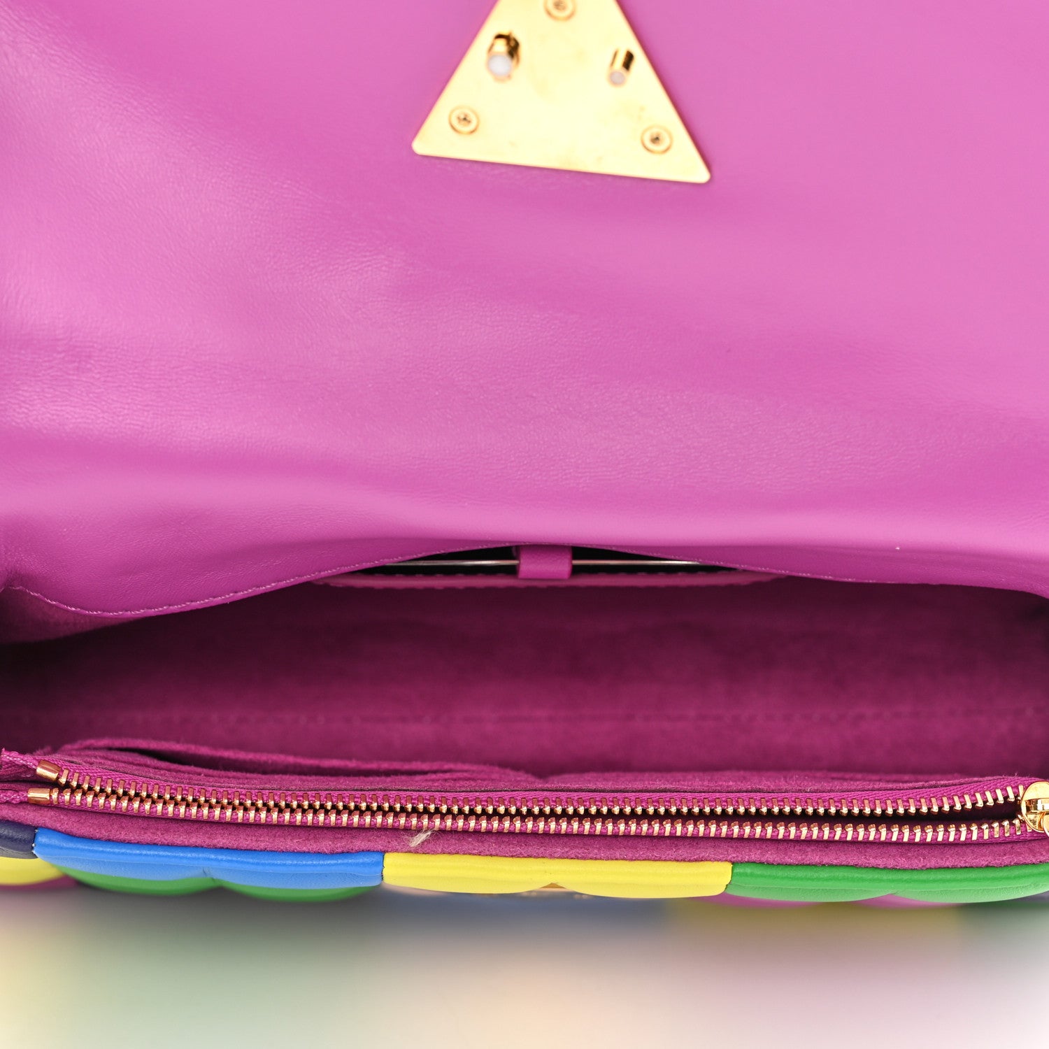 Louis Vuitton Lambskin Pochette Twist Shoulder Bag Multicolor 6 of 11