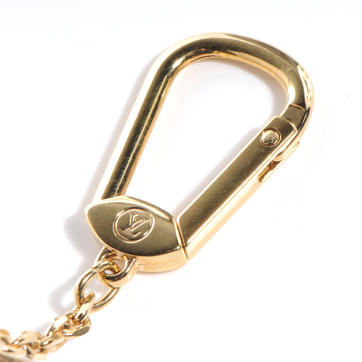 Louis Vuitton Resin Inclusion Speedy Bag Charm Key Chain Amarante 5 of 5