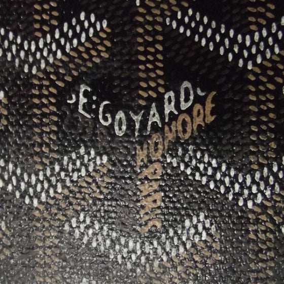 Goyard Goyardine Majordome 60 Soft Suitcase Black 11 of 12