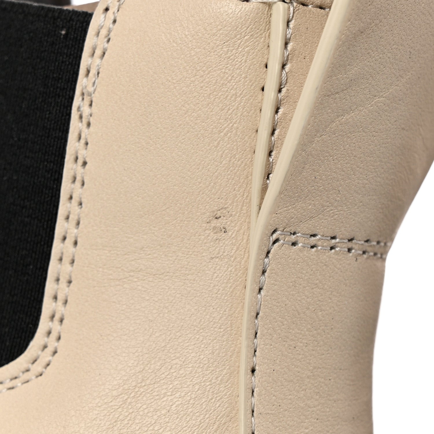Bottega Veneta Calfskin The Tire Cropped Chelsea Boots 38 Wax Black Transparent 15 of 16
