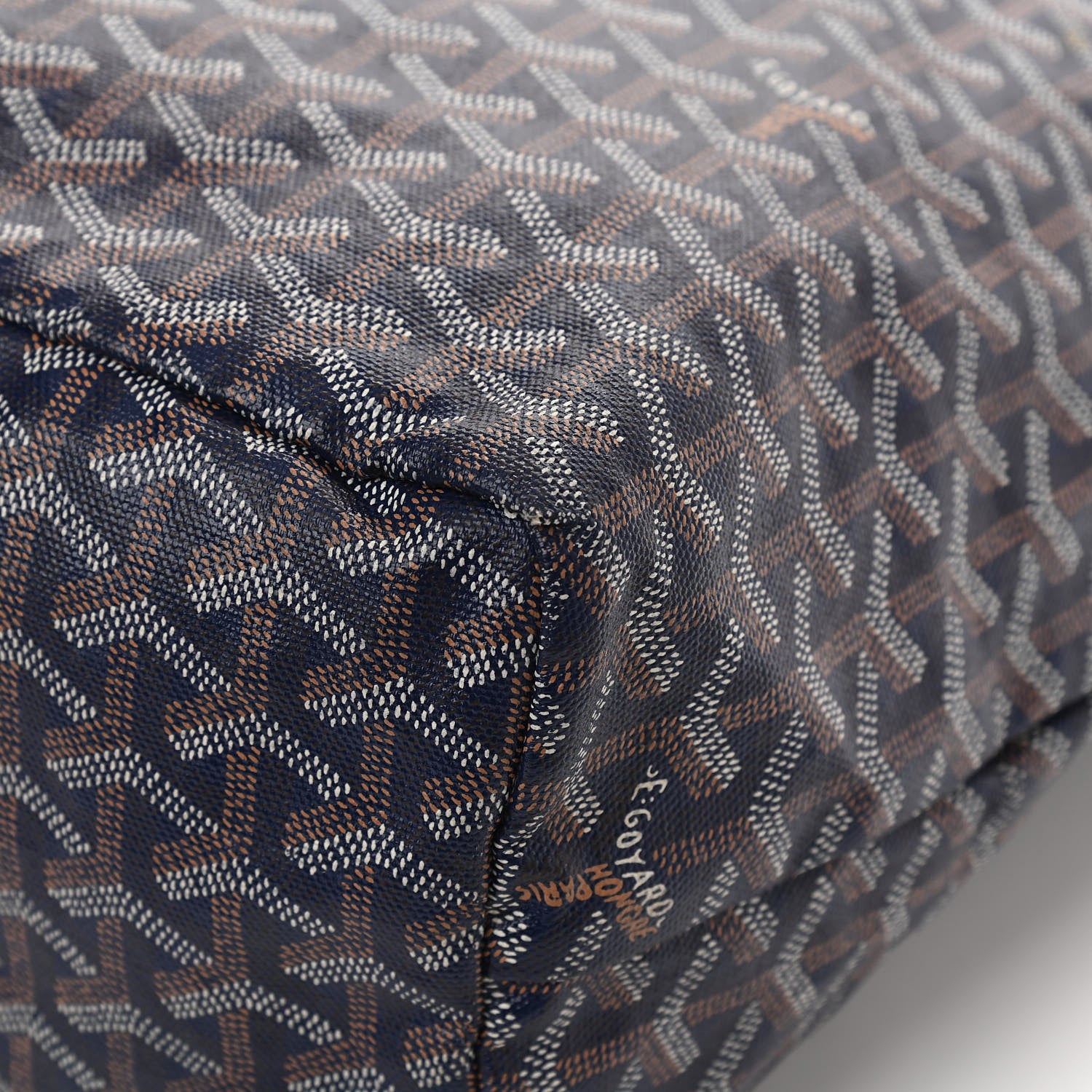 Goyard Goyardine Saint Louis PM Navy 11 of 13