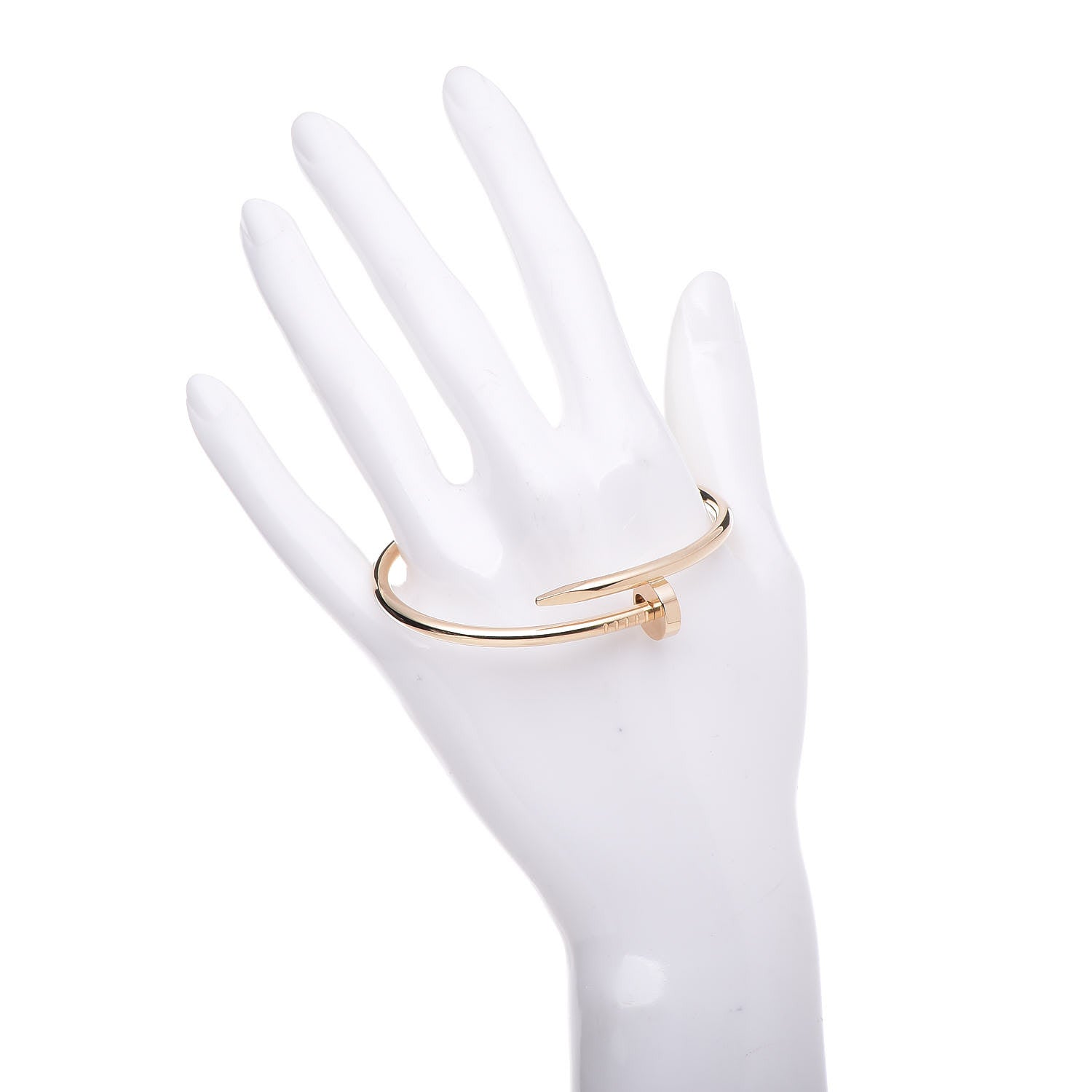 Cartier 18K Yellow Gold Juste Un Clou Bracelet 17 2 of 6
