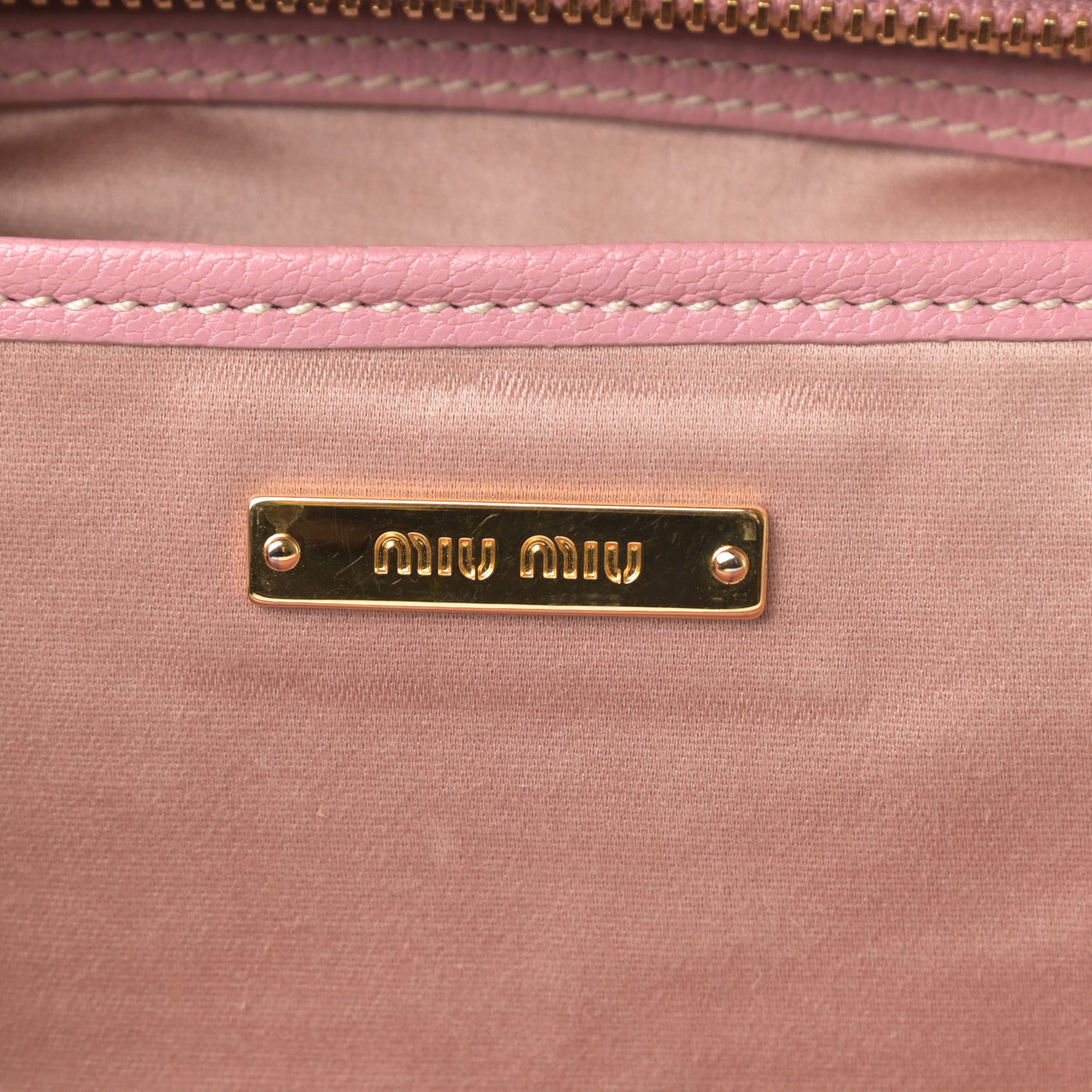 Goatskin Madras Bauletto Rosa