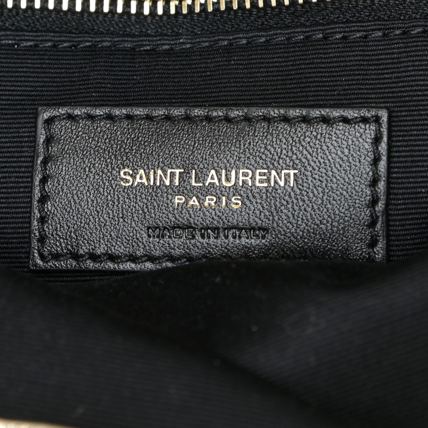 Saint Laurent Lambskin Matelasse Monogram Joe Backpack Pale Gold 5 of 9