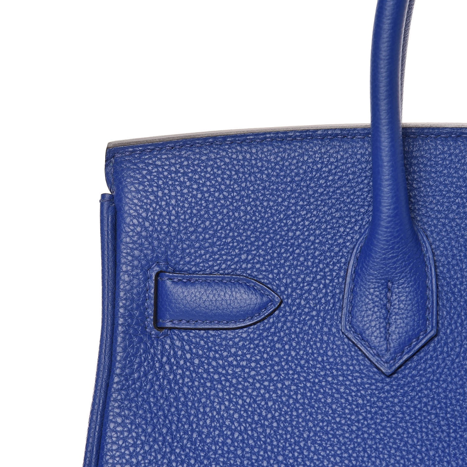 Hermes Togo Birkin 30 Bleu Electrique 9 of 31