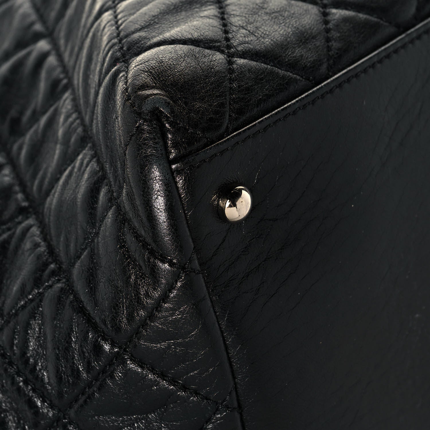 Chanel Lambskin Quilted Beijing Backpack Black 5 of 16