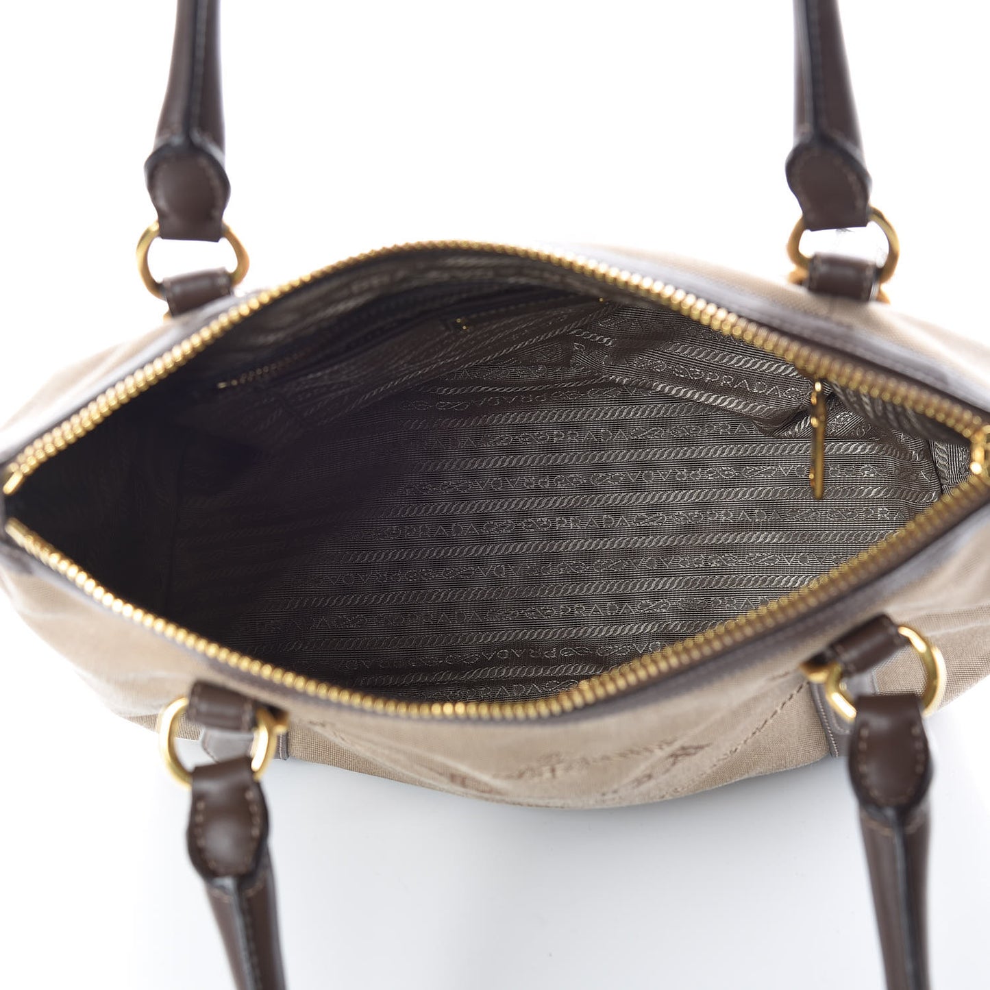 Jacquard Logo Tote Corda Bruciato