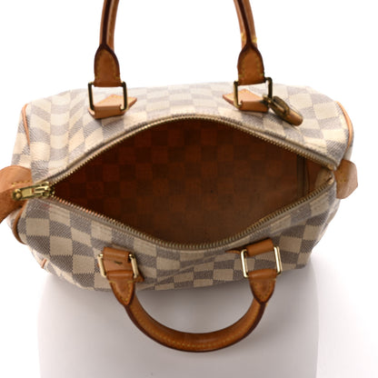 Louis Vuitton Damier Azur Speedy 25 4 of 9