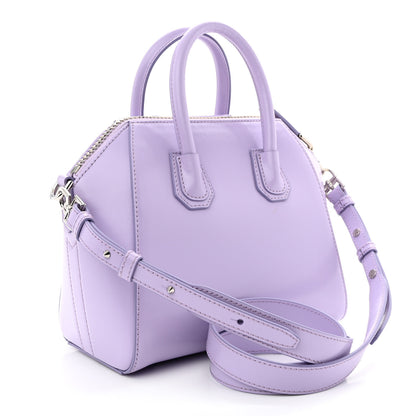 Givenchy Shiny Lord Calfskin Mini Antigona Lilac 3 of 10