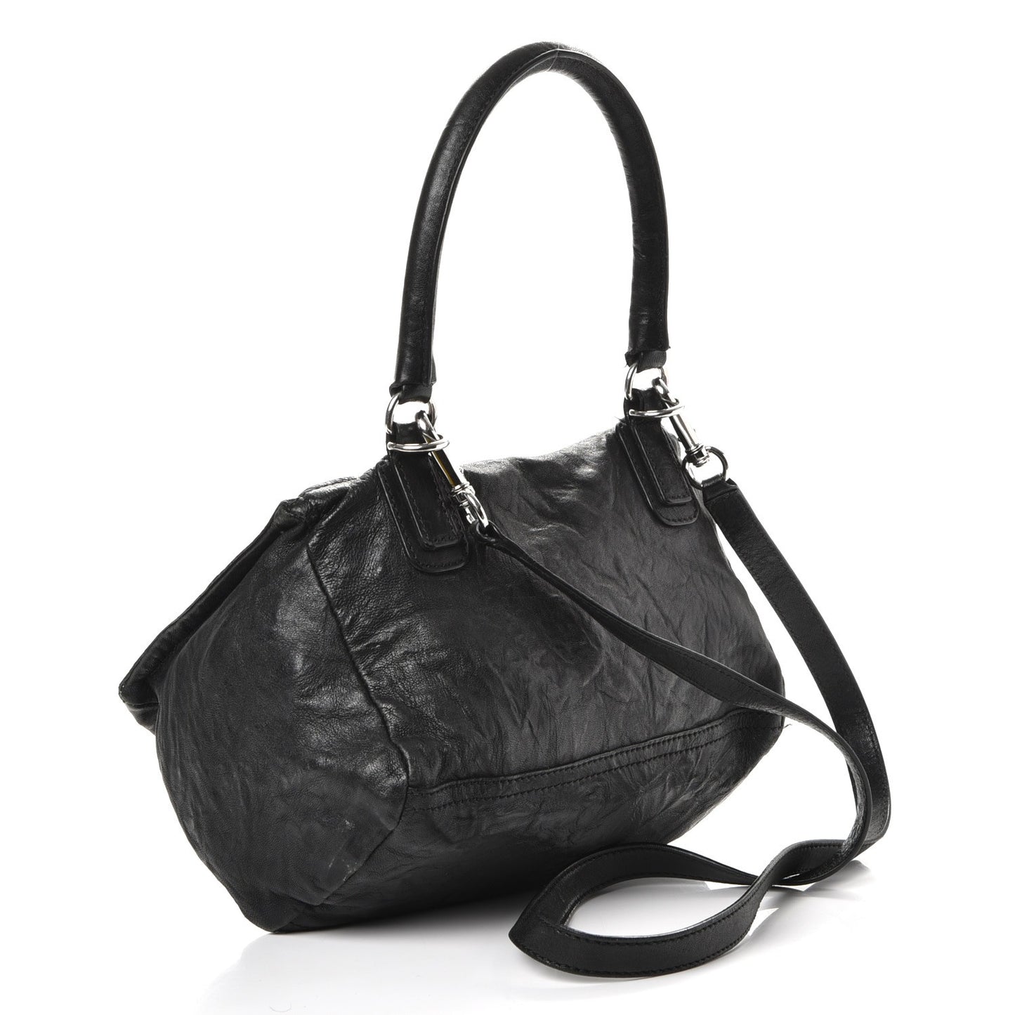 Tumbled Sheepskin Small Pandora Black
