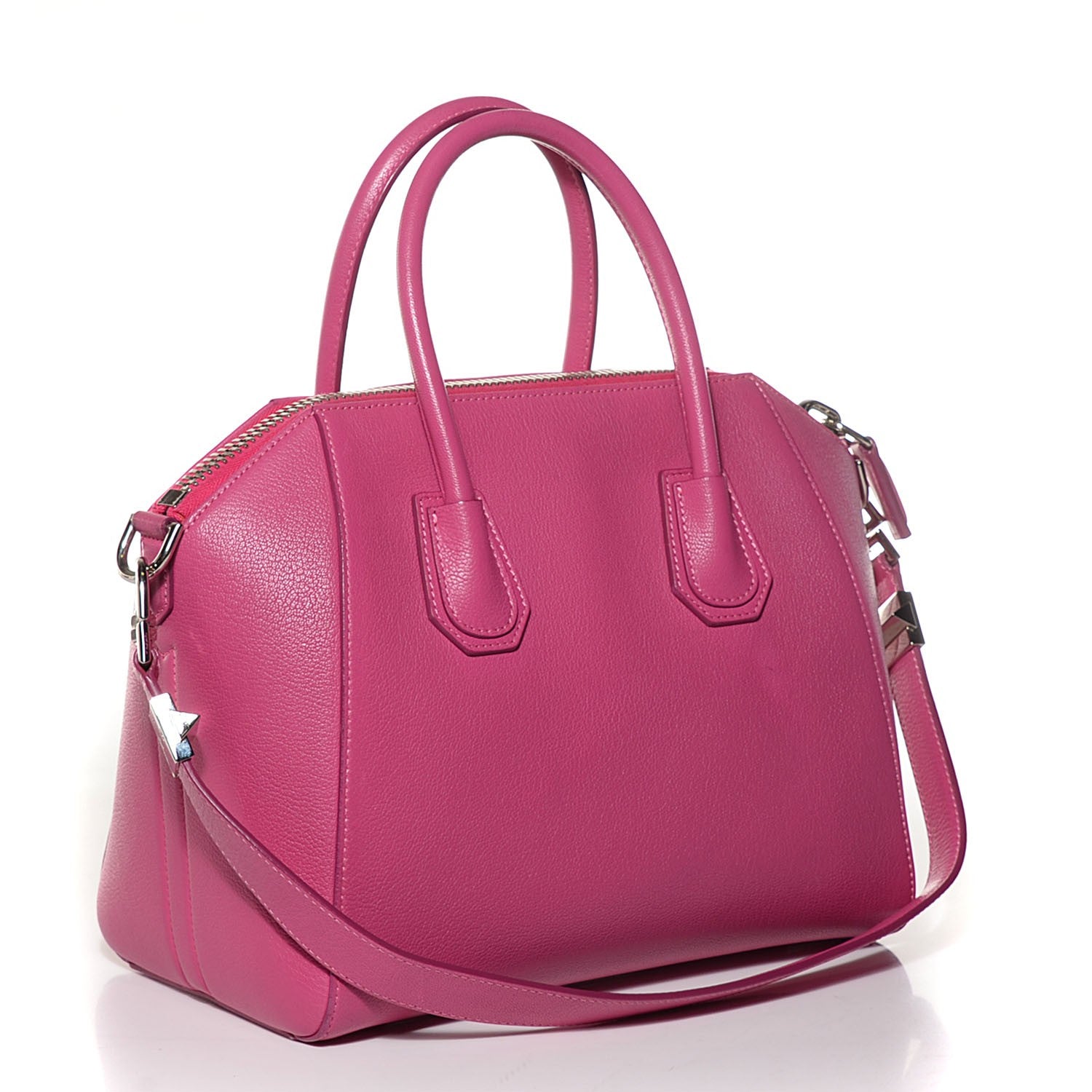 Givenchy Sugar Goatskin Small Antigona Fuchsia 3 of 9