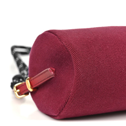 Miu Miu Gabardine Pouch Cerise Baltico 8 of 9