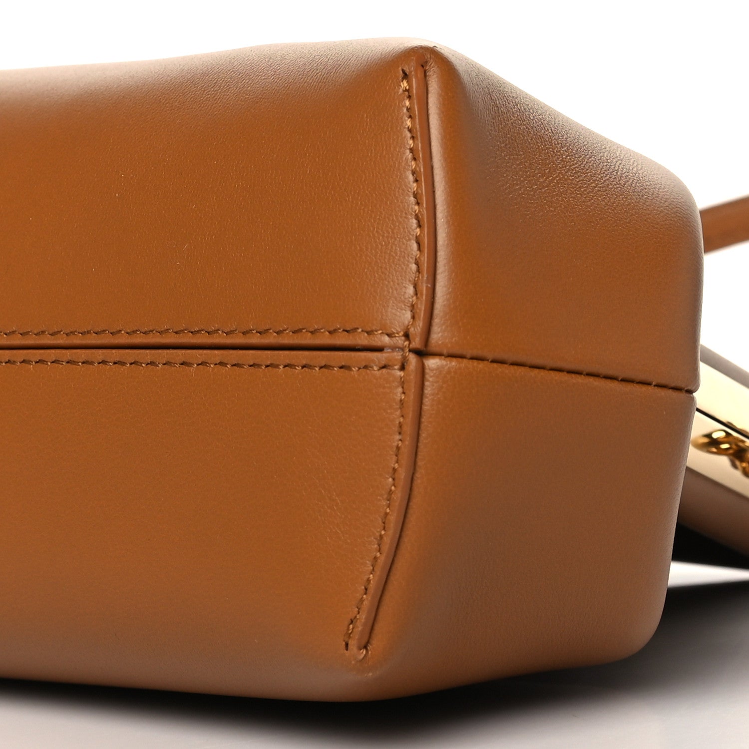 Fendi Shiny Nappa Small Fendi First Caramello 10 of 10