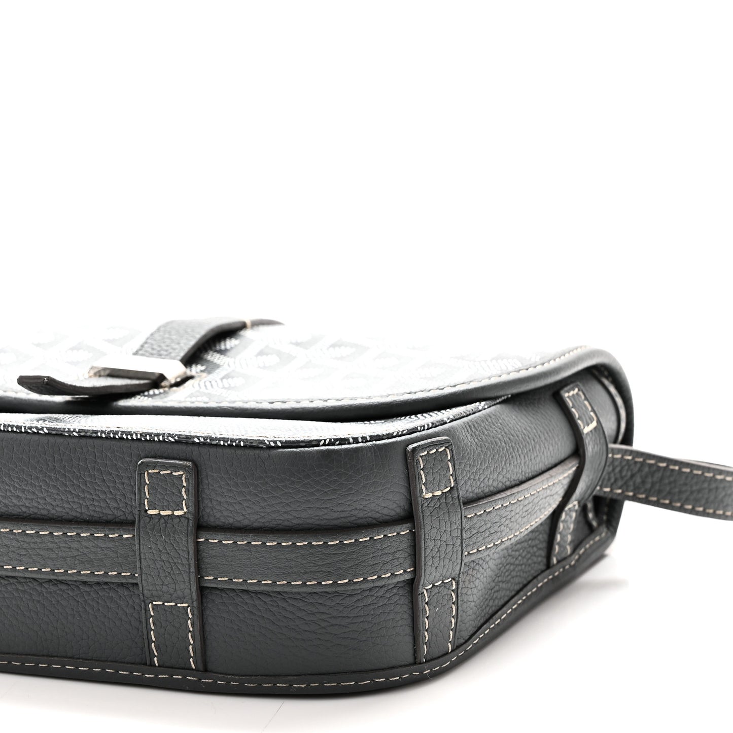 Goyardine Belvedere II PM Messenger Bag Gray