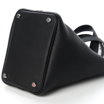 Hermes Taurillon Clemence Picotin Lock 18 PM Black 7 of 10