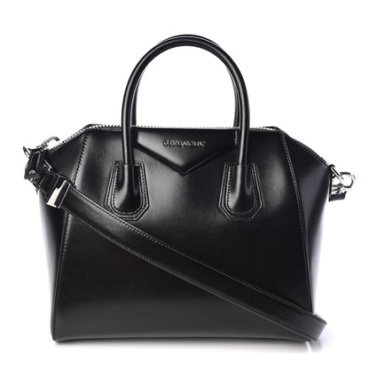 Givenchy Shiny Lord Calfskin Small Antigona Black 1 of 10