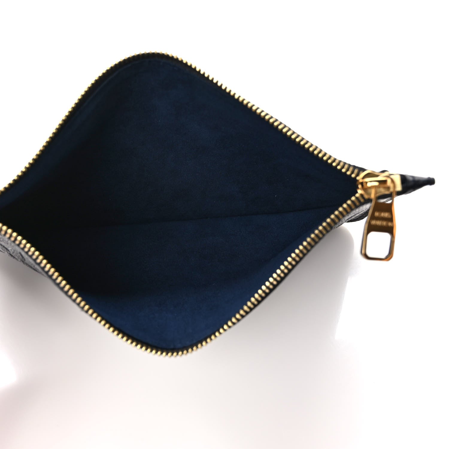Louis Vuitton Empreinte Monogram Giant Neverfull MM Pochette Black 5 of 6