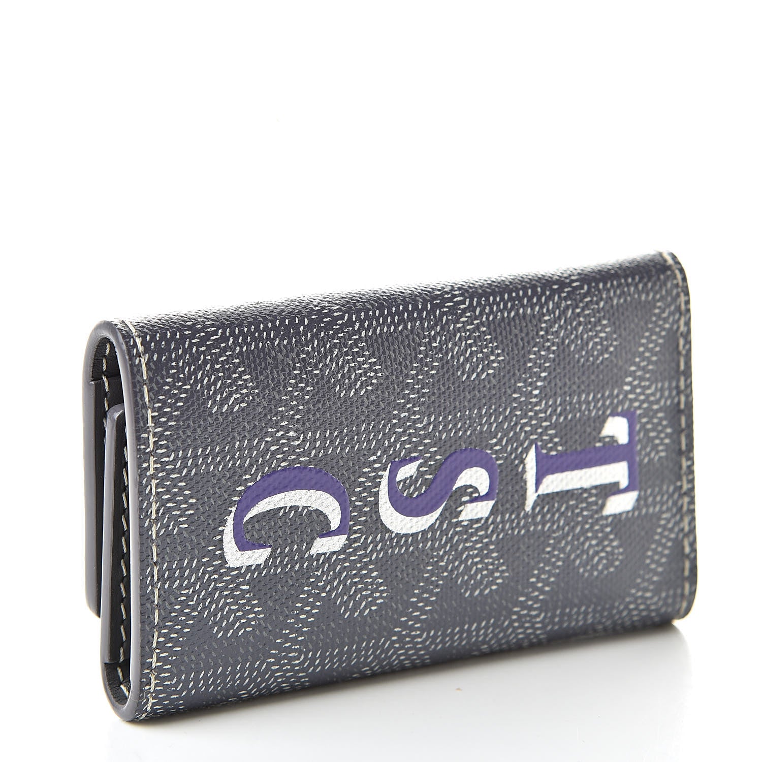 Goyard Goyardine Saint Michel 6 Key Holder Grey 3 of 10