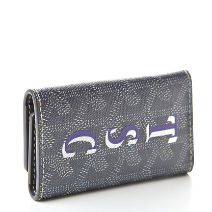 Goyard Goyardine Saint Michel 6 Key Holder Grey 3 of 10
