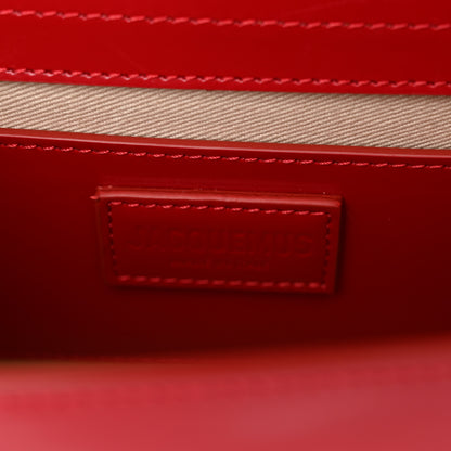 Jacquemus Glazed Calfskin Le Grand Bambino Red 6 of 9