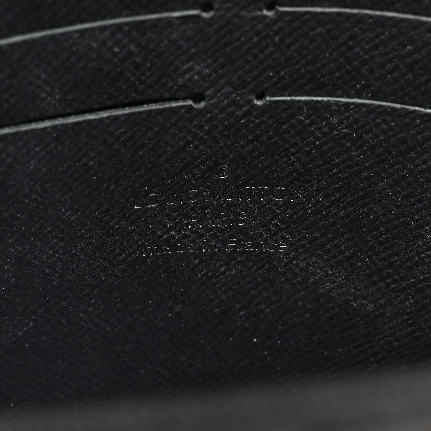 Monogram Macassar S Lock A4 Pouch