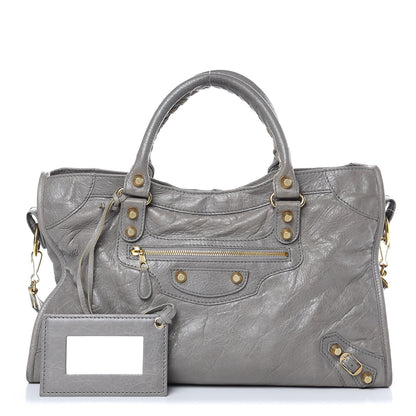 Balenciaga Agneau Giant 12 Gold Hardware City Gris Pyrite 1 of 20
