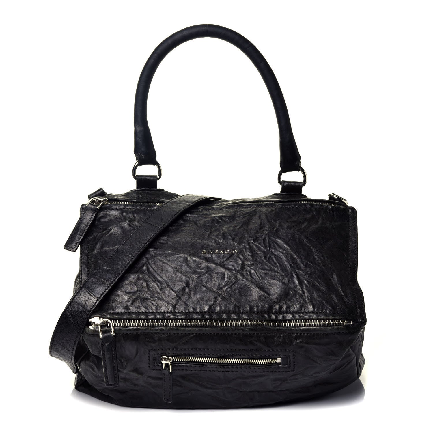 Givenchy Tumbled Sheepskin Medium Pandora Black 1 of 21