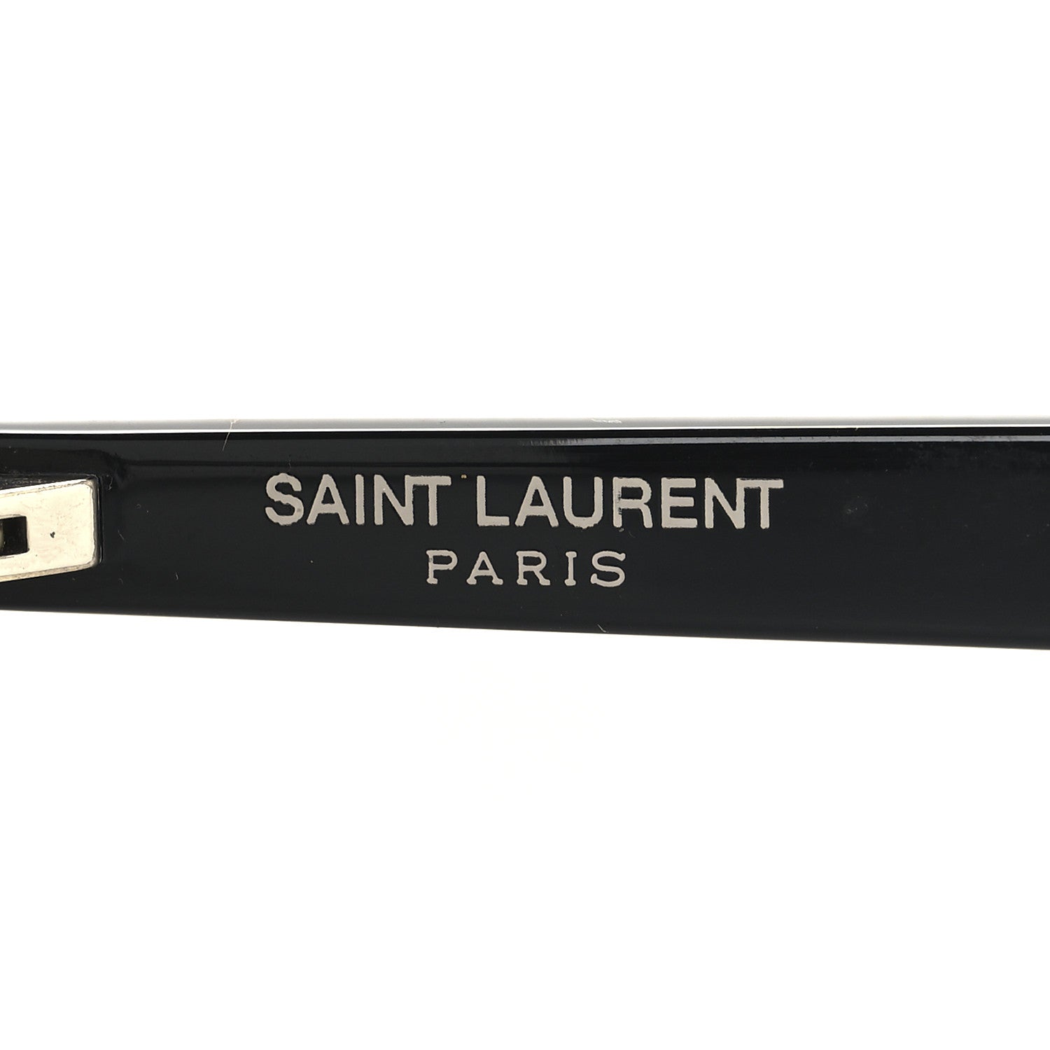 Saint Laurent Acetate Geometric Aviator Sunglasses SL 545 Black 5 of 7