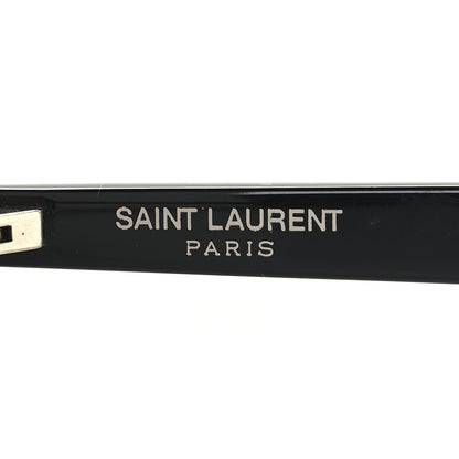 Saint Laurent Acetate Geometric Aviator Sunglasses SL 545 Black 5 of 7
