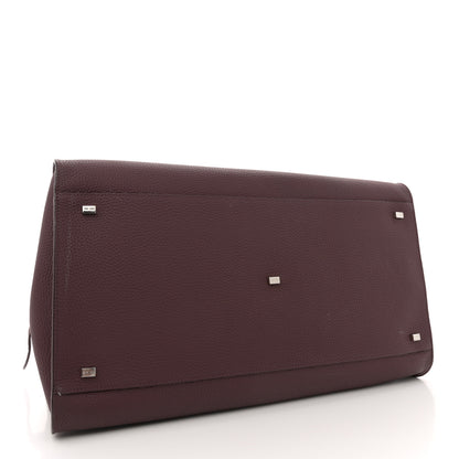 The Row Matte Grained Calfskin Soft Margaux 17 Jam 3 of 10